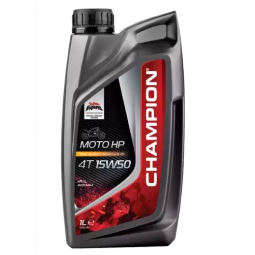 Huile moteur 4T Champion Moto HP 15w50 4 litres