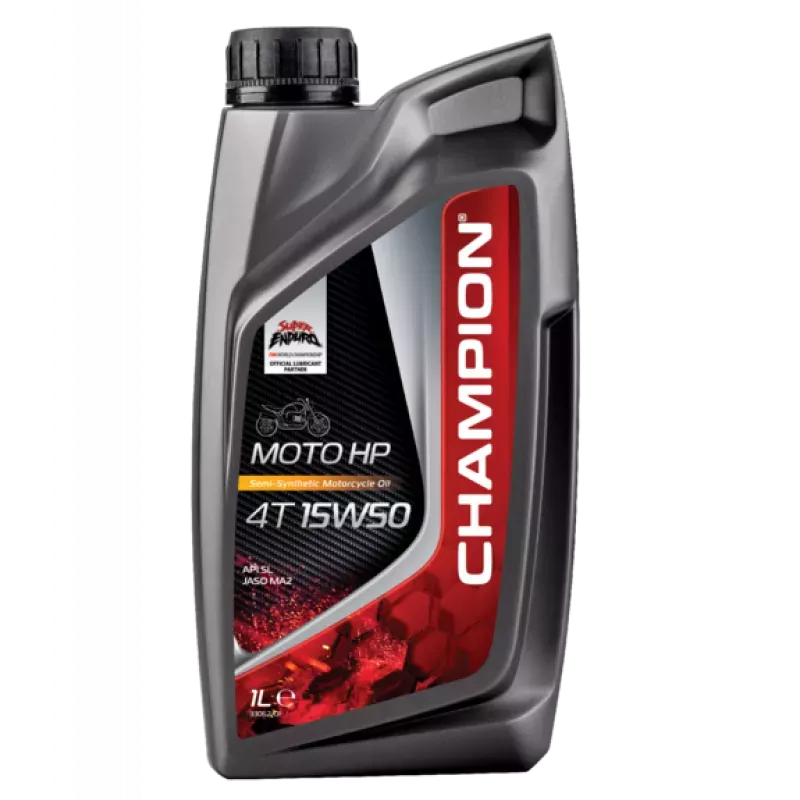 Huile moteur 4T Champion Moto HP 15w50 1 litre