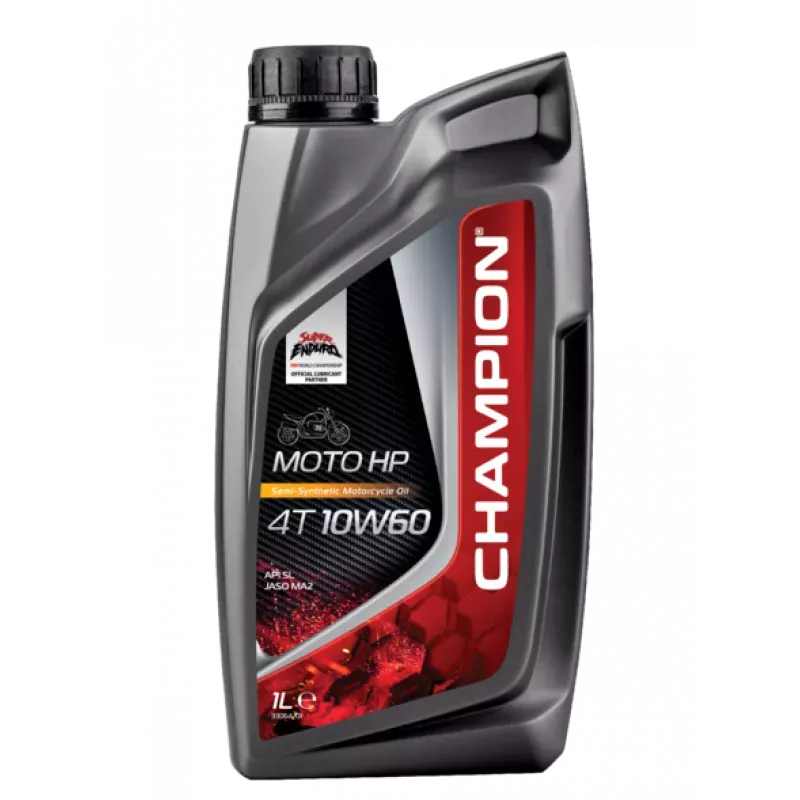 Huile moteur 4T Champion Moto HP 10w60 4 litres
