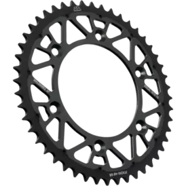 Couronne JT SPROCKET bi metal SX/F 84-25 HVA 14-25, GASGAS 21-25 gris noir