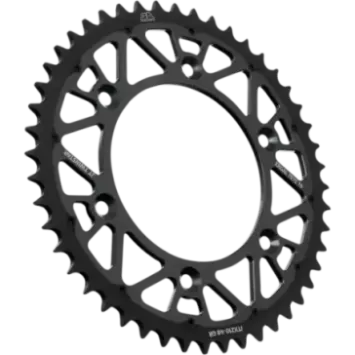 Couronne JT SPROCKET bi metal SX/F 84-25 HVA 14-25, GASGAS 21-25 gris noir