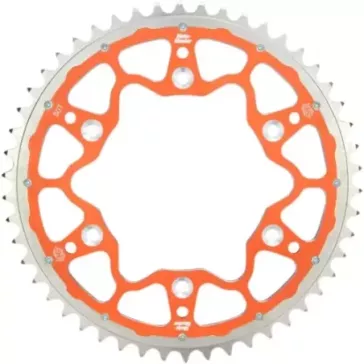 couronne alu/acier MOTOMASTER KTM 85 SX 04-20 orange