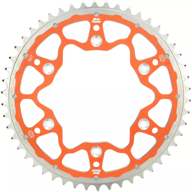 couronne alu/acier MOTOMASTER KTM 85 SX 04-20 orange
