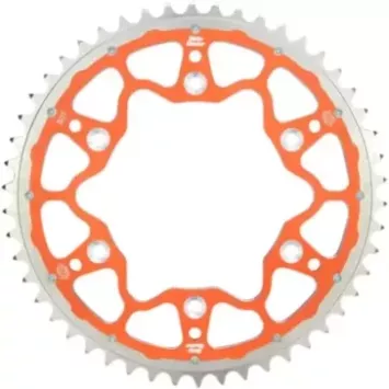 couronne alu/acier MOTOMASTER KTM 85 SX 04-20 orange