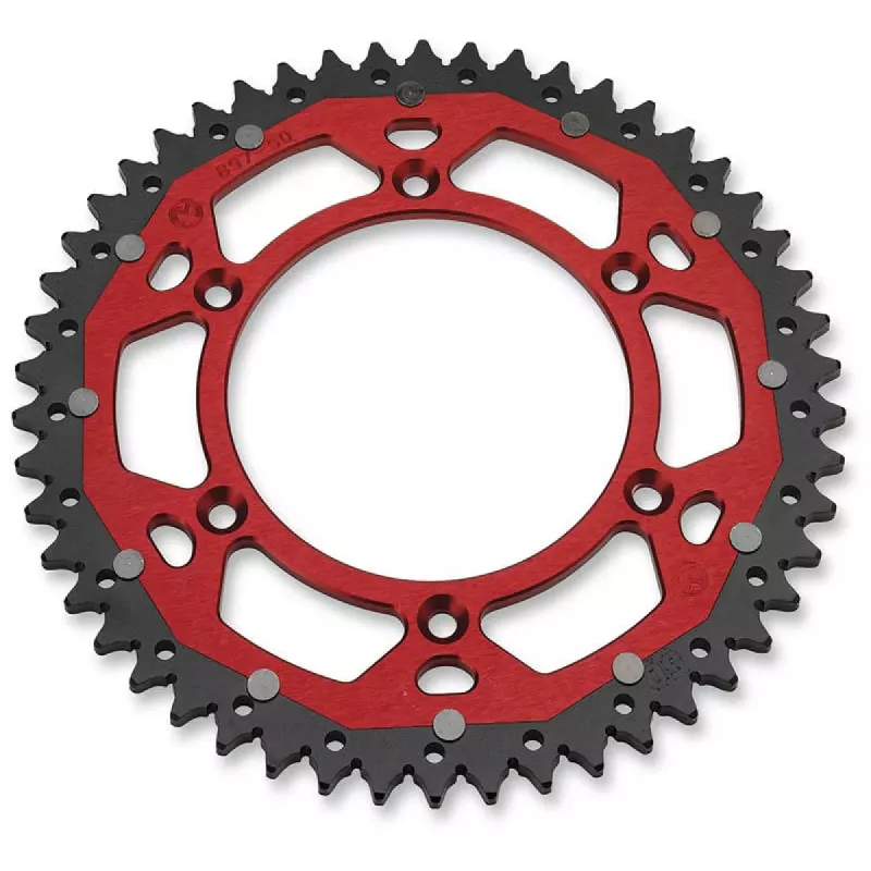 couronne alu/acier MOOSE HONDA CR/F 84-23 et BETA RR 2013-2021 2T