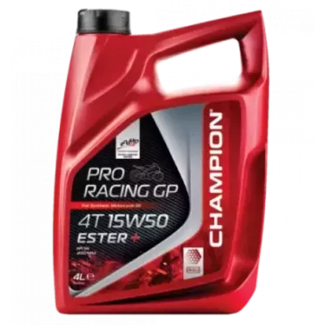 Huile moteur 4T Champion ProRacing GP 15w50 4 litres