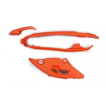 Kit patin bras oscillant + guide chaine UFO KTM SX/F 2023