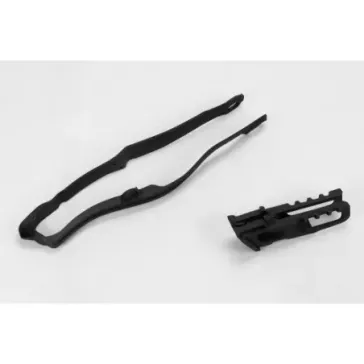 Kit patin bras oscillant + guide chaine UFO HONDA CRF 13-17