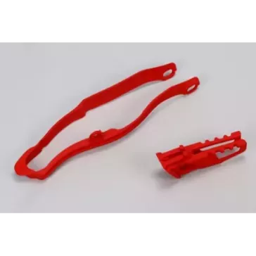 Kit patin bras oscillant + guide chaine UFO HONDA CRF 13-17