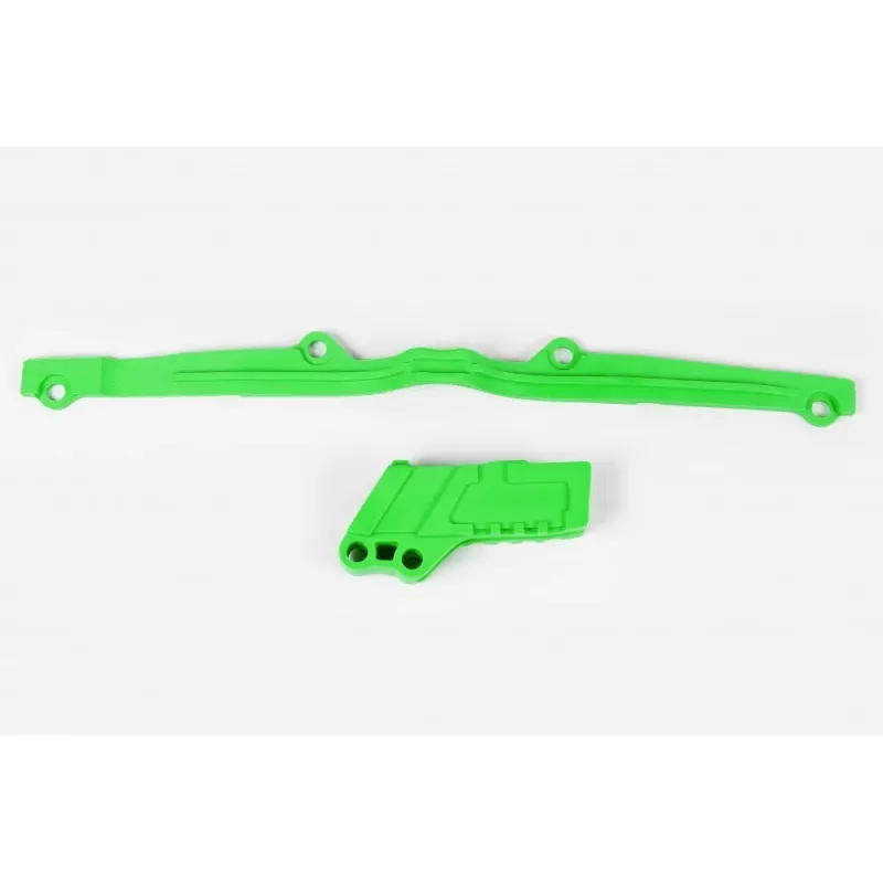 Kit patin bras oscillant + guide chaine UFO KAWASAKI 125 & 250 KX 03-08