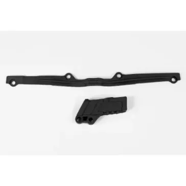 Kit patin bras oscillant + guide chaine UFO KAWASAKI 125 & 250 KX 03-08