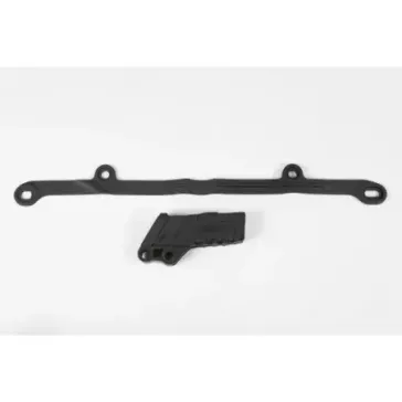 Kit patin bras oscillant + guide chaine UFO KAWASAKI 250 KXF 04-05