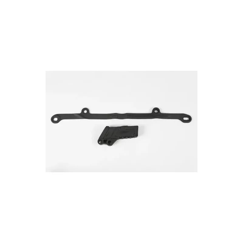 Kit patin bras oscillant + guide chaine UFO KAWASAKI 250 KXF 04-05