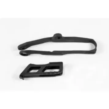 Kit patin bras oscillant + guide chaine UFO KAWASAKI KXF 16-20