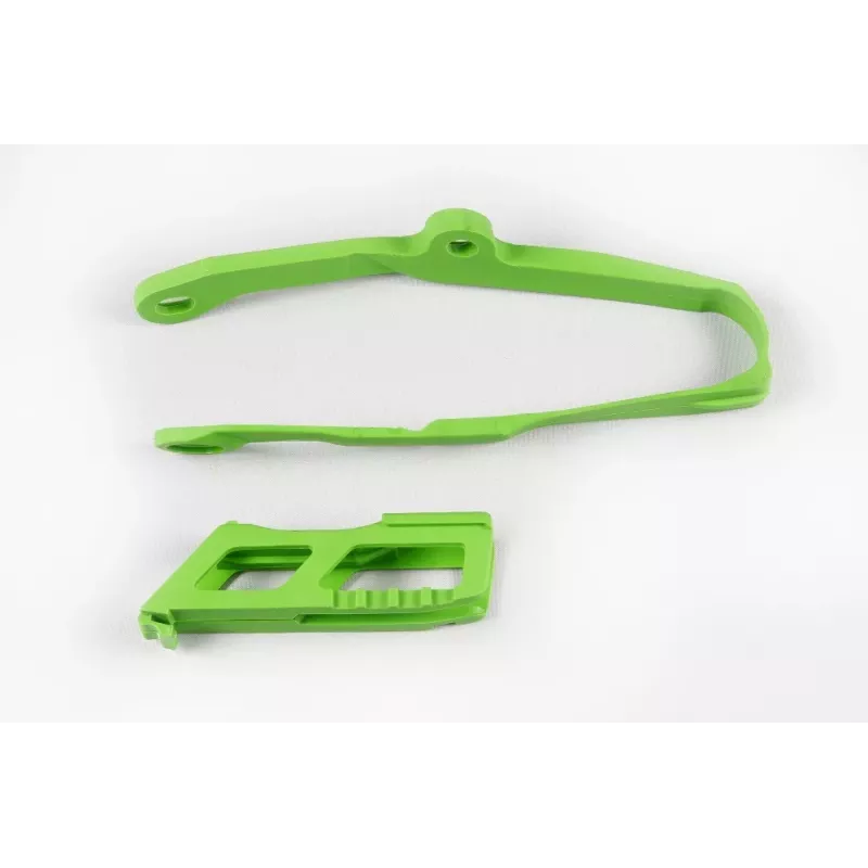 Kit patin bras oscillant + guide chaine UFO KAWASAKI KXF 16-20