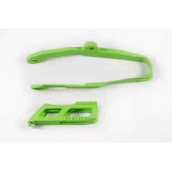 Kit patin bras oscillant + guide chaine UFO KAWASAKI KXF 16-20