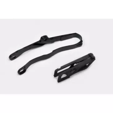 Kit patin bras oscillant + guide chaine UFO KAWASAKI KXF 19-24
