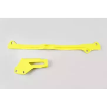 Kit patin bras oscillant + guide chaine UFO SUZUKI 250 RMZ 10-18