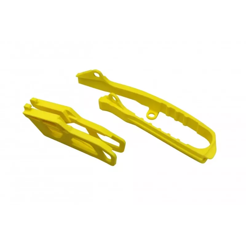 Kit patin bras oscillant + guide chaine UFO SUZUKI 250 RMZ 19-23 450 RMZ 18-23