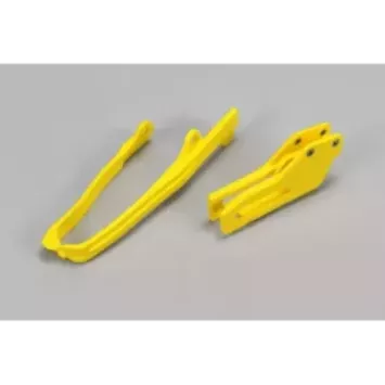 Kit patin bras oscillant + guide chaine UFO SUZUKI 450 RMZ 07 & 10-17