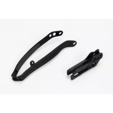 Kit patin bras oscillant + guide chaine UFO YAMAHA 125-250 YZ 09-14 & YZF