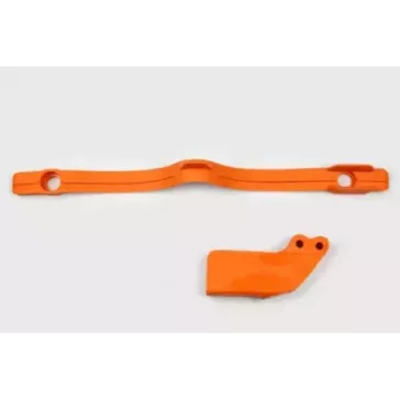 Kit patin bras oscillant + guide chaine UFO KTM SX/F EXC/F 97-07