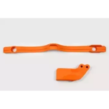 Kit patin bras oscillant + guide chaine UFO KTM SX/F EXC/F 97-07