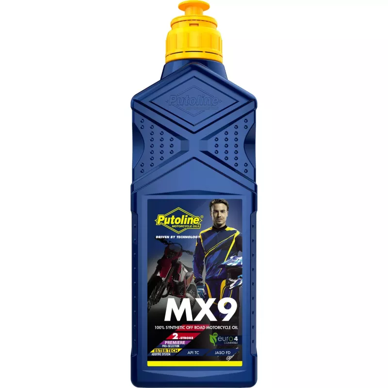 Huile moteur 2 Tps Synthétique Putoline MX 9