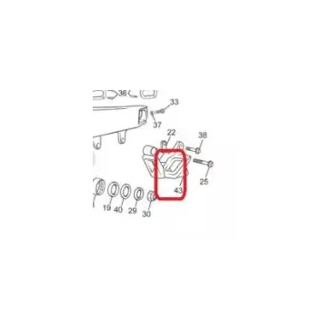 guide chaine origine SHERCO SE/F 14-19