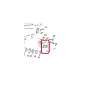 guide chaine origine SHERCO SE/F 14-19
