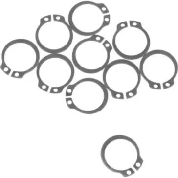 circlips arbre sortie de boîte 60/65 KX 83-20 80/85 kx 83-24, 125 KX 82-93RMZ 04-15