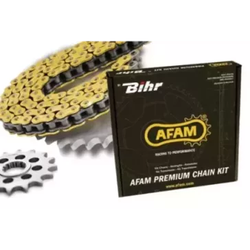 Kit chaîne AFAM 520 type XRR2 14/42 Kawasaki KLX250S