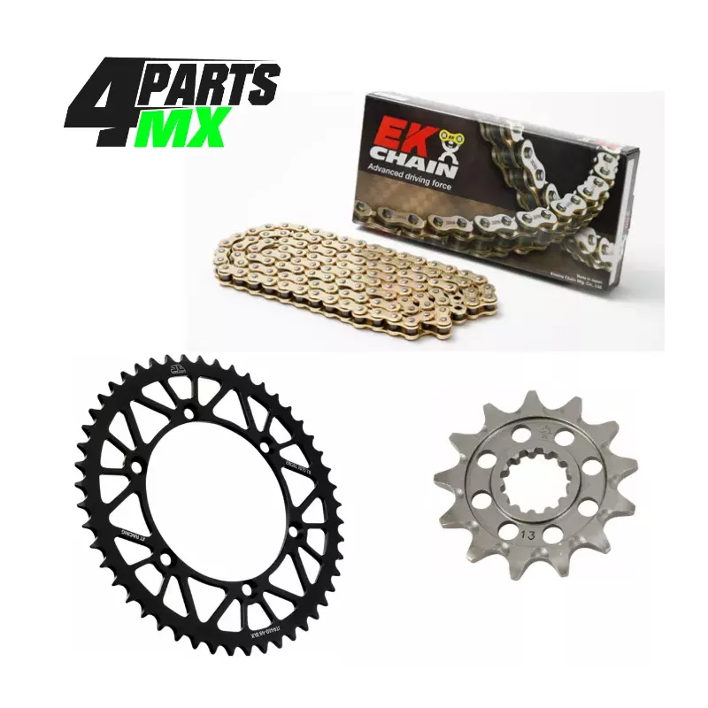 Kit Chaîne 4MXPARTS EK JT SPROCKETS KTM 125 à 500 1998/2025 - GASGAS 2021/2025 - HUSQVARNA 2014-2025