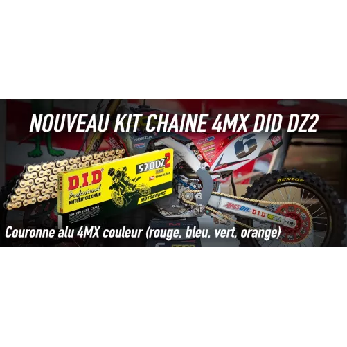 kit chaine 4MX DID NZ HVA 85 TC 14-21, KTM 85 SX 03-21, GASGAS 85 MC 2021