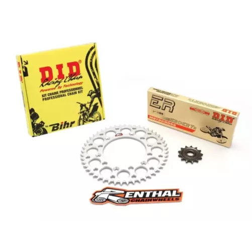 kit chaine DID/RENTHAL 65 SX 12-23, 65 TC 14-23, 65 MC 21-23