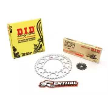 kit chaine DID/RENTHAL 65 SX 12-23, 65 TC 14-23, 65 MC 21-23