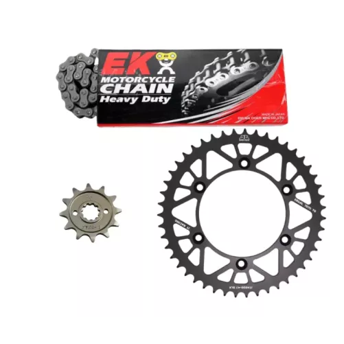 Kit Chaîne 4MX EK - 125 RM 1988/2008 et 250 RMZ 2007/2012