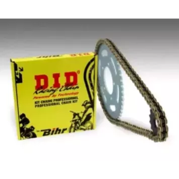 Kit chaîne D.I.D 520 type VX2 13/50 (couronne standard) Yamaha WR450F