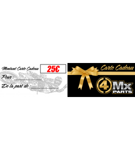 bon cadeau 4MX-PARTS 25€