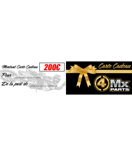 bon cadeau 4MX-PARTS 200€