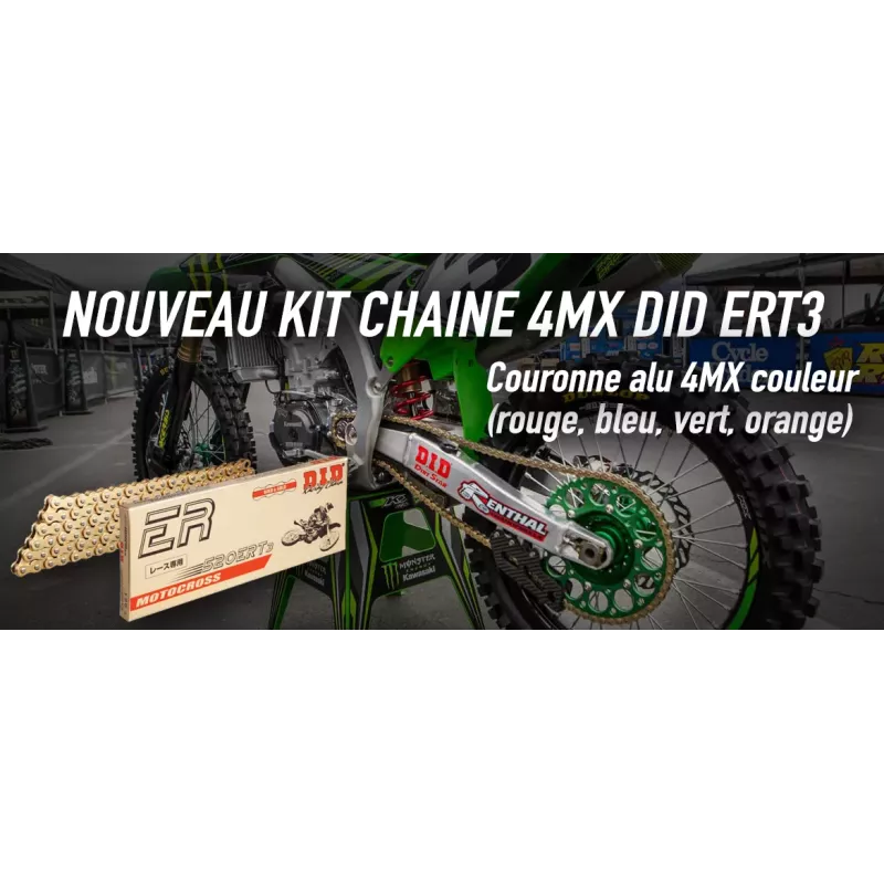 kit chaine 4MX DID 200/250/300 EC 98-17 99.00
