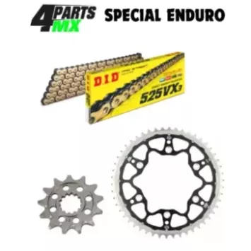 Kit Chaîne 4MX spécial ENDURO - SHERCO 250 à 300 SE-F 2014-2020