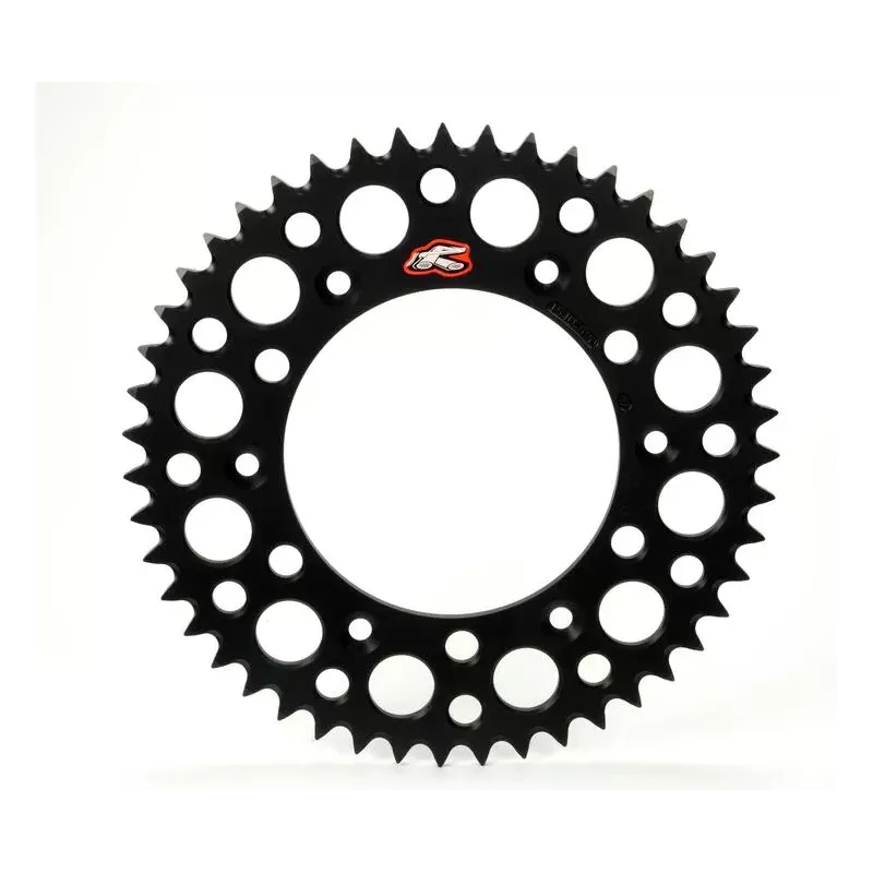 couronne alu RENTHAL CR/F noir