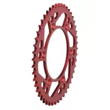 couronne alu MOOSE RACING rouge CR/F