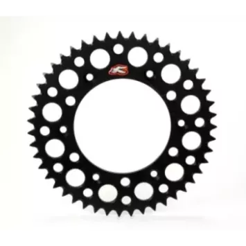 couronne alu RENTHAL KX/F noir