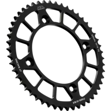couronne alu JT noir 85 SX, 85 TC, 85 MC