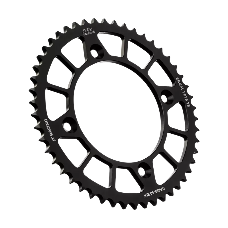 couronne alu JT noir 85 SX, 85 TC, 85 MC