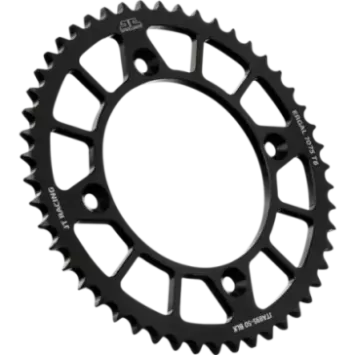 couronne alu JT noir 85 SX, 85 TC, 85 MC
