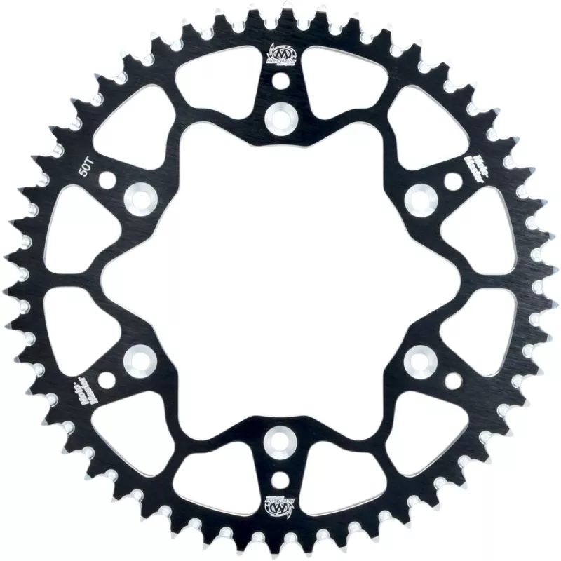 couronne alu MOTOMASTER noir gasgas ec 01-20, beta rr 05-12, hva 90-13, sherco se/f