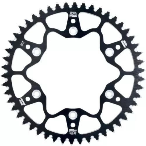 couronne alu MOTOMASTER noir gasgas ec 01-20, beta rr 05-12, hva 90-13, sherco se/f